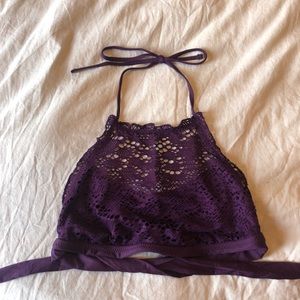 Medium lace rave top/ bra